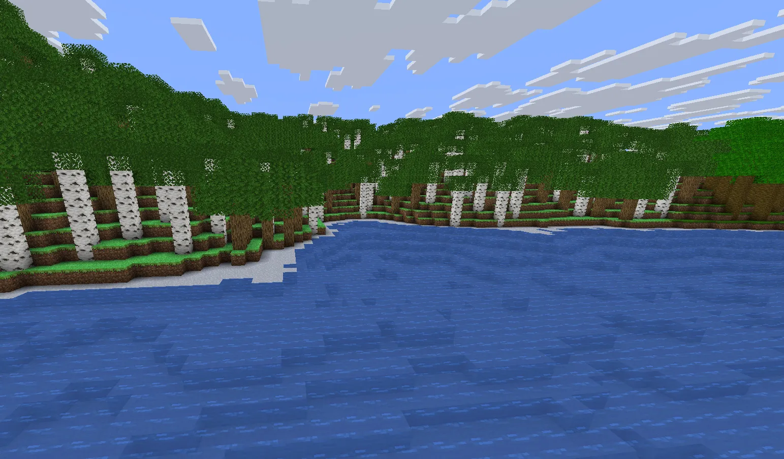 Vanilla style water rendering without SSR or depth effects